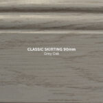 FN Classic Skirting 90mm - Grey Oak